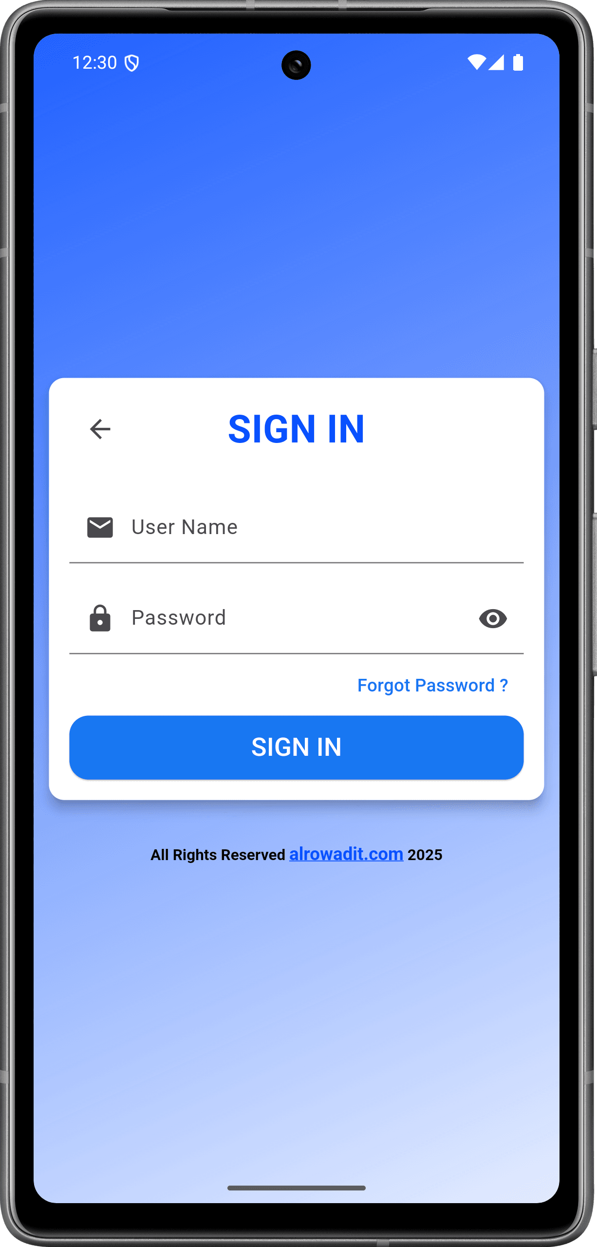 App screenshot 2